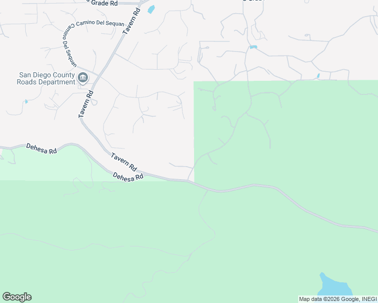 map of restaurants, bars, coffee shops, grocery stores, and more near 3132 Via Asoleado in Alpine