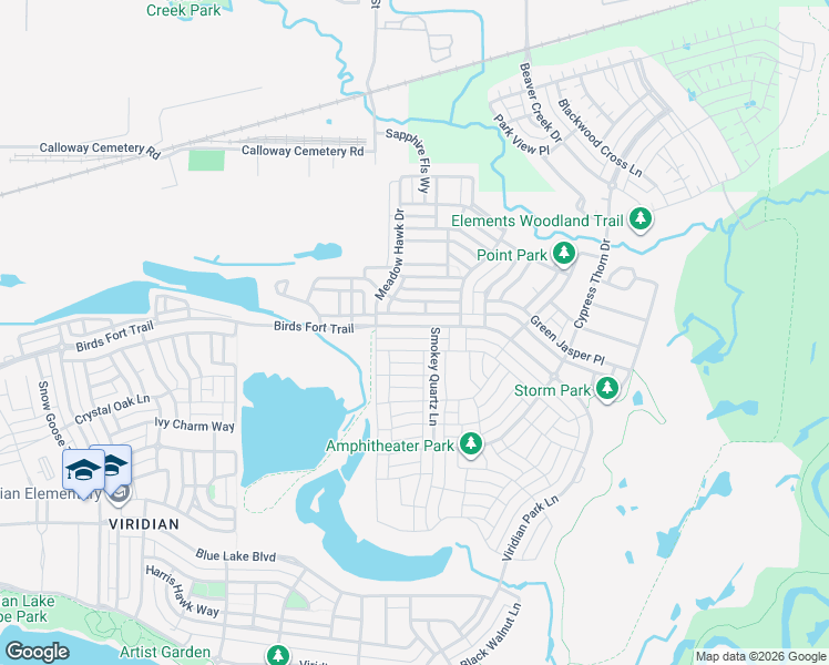 map of restaurants, bars, coffee shops, grocery stores, and more near 1418 Birds Fort Trail in Arlington