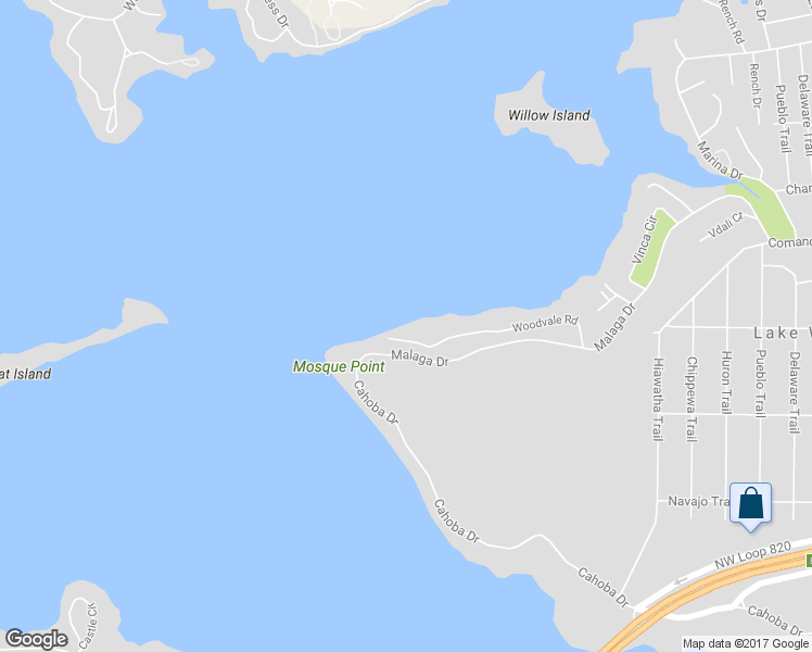 map of restaurants, bars, coffee shops, grocery stores, and more near 8220 Woodvale Road in Fort Worth