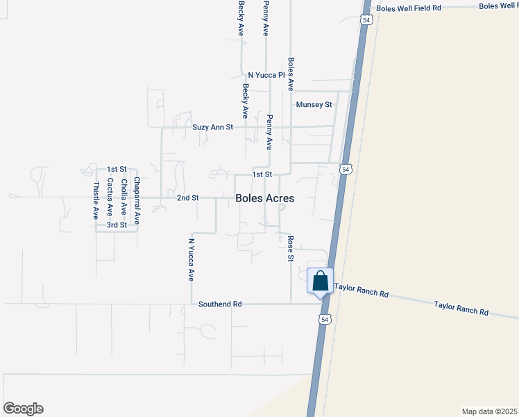 map of restaurants, bars, coffee shops, grocery stores, and more near 9 Sage Avenue in Alamogordo