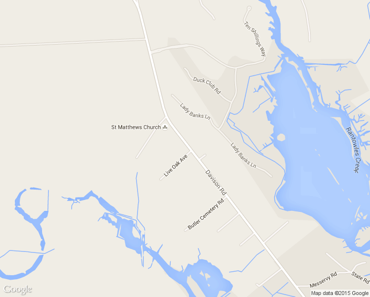 map of restaurants, bars, coffee shops, grocery stores, and more near 4309 Davison Road in Ravenel