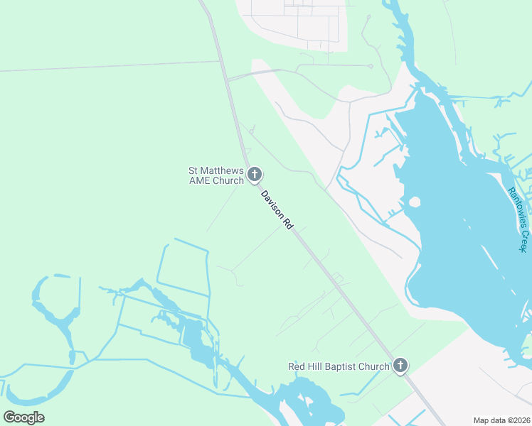 map of restaurants, bars, coffee shops, grocery stores, and more near 4309 Davison Road in Ravenel