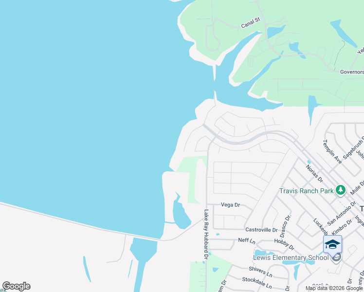 map of restaurants, bars, coffee shops, grocery stores, and more near 18136 Lakefront Court in Heath