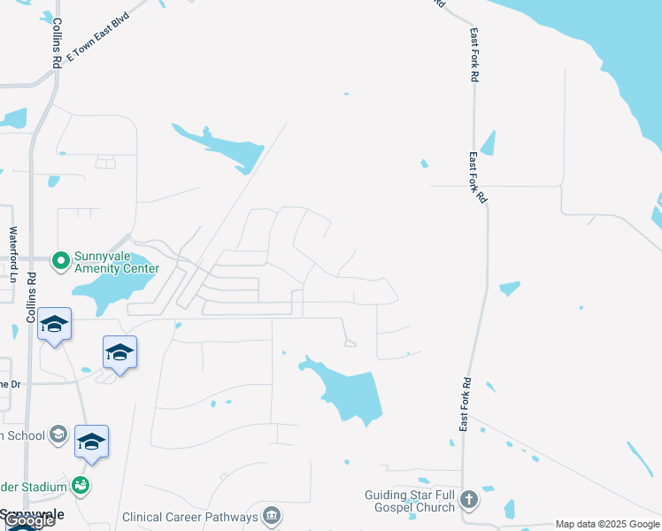 map of restaurants, bars, coffee shops, grocery stores, and more near in Sunnyvale