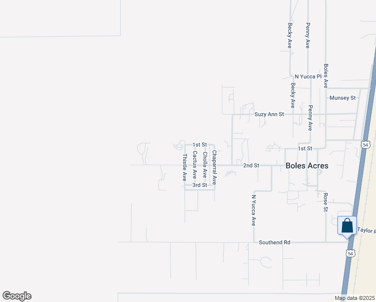 map of restaurants, bars, coffee shops, grocery stores, and more near 43 Thistle Avenue in Alamogordo