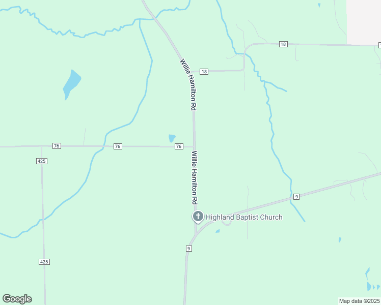 map of restaurants, bars, coffee shops, grocery stores, and more near 2839-3155 Willie Hamilton Road in Clanton