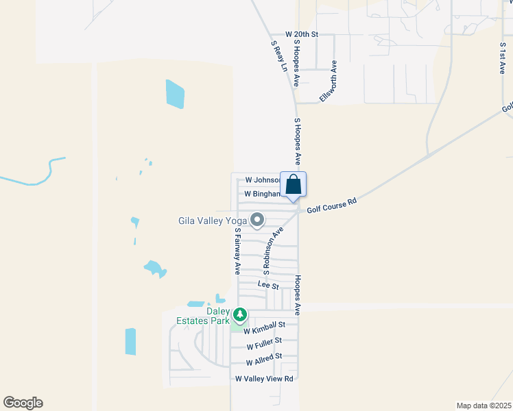 map of restaurants, bars, coffee shops, grocery stores, and more near 3904 West Golf Course Road in Thatcher