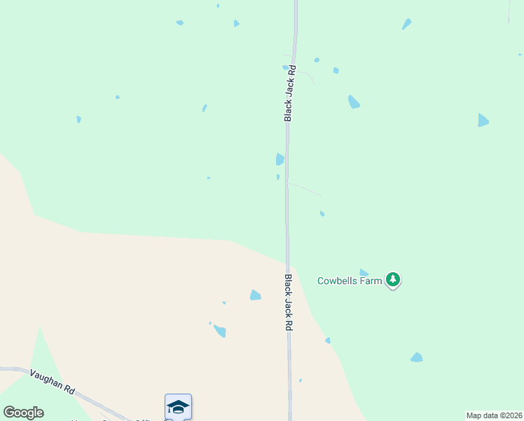 map of restaurants, bars, coffee shops, grocery stores, and more near 745 Black Jack Road in Vaughan