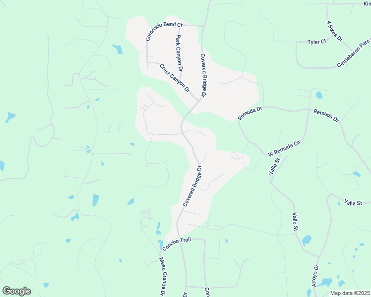 map of restaurants, bars, coffee shops, grocery stores, and more near 364 Covered Bridge Drive in Fort Worth