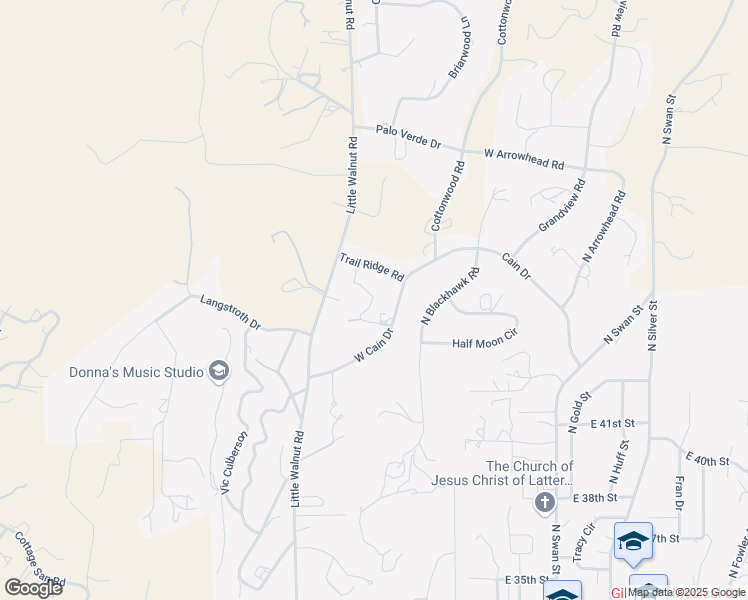 map of restaurants, bars, coffee shops, grocery stores, and more near 300 Hidden Way in Silver City