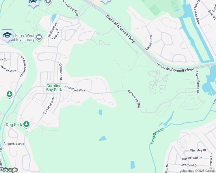 map of restaurants, bars, coffee shops, grocery stores, and more near 2969 Stonestown Drive in Charleston