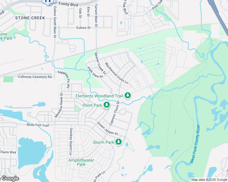 map of restaurants, bars, coffee shops, grocery stores, and more near 4702 Beaver Creek Drive in Arlington