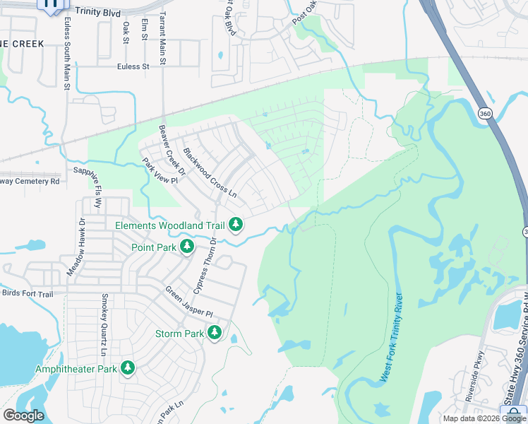 map of restaurants, bars, coffee shops, grocery stores, and more near 4609 Blackwood Cross Lane in Arlington