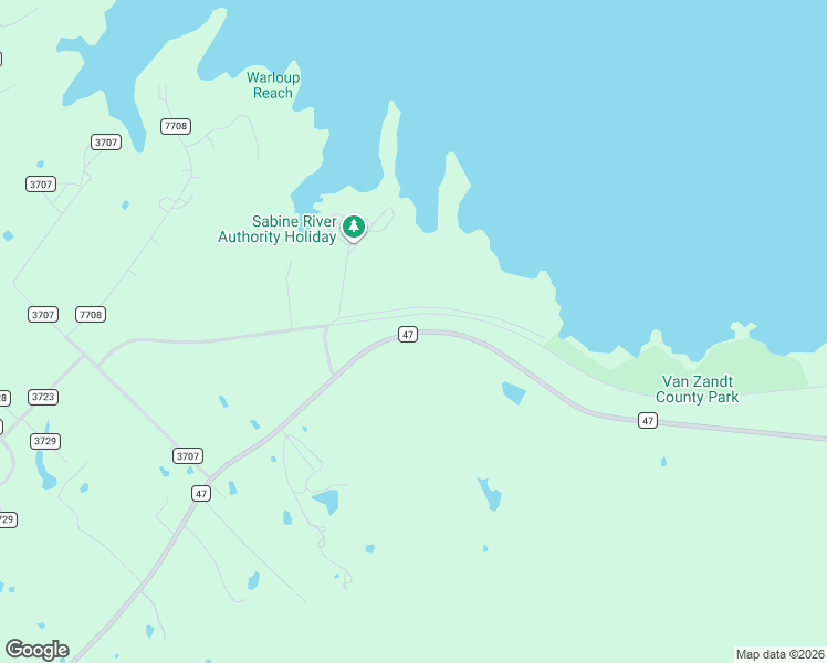 map of restaurants, bars, coffee shops, grocery stores, and more near Farm to Market 47 in Wills Point
