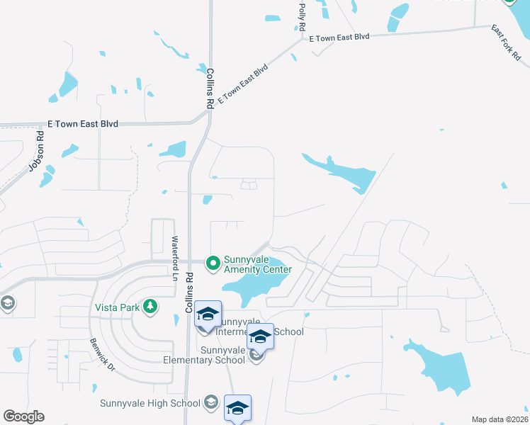 map of restaurants, bars, coffee shops, grocery stores, and more near 311 Stoney Creek Blvd in Sunnyvale