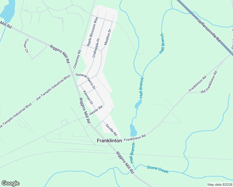map of restaurants, bars, coffee shops, grocery stores, and more near 245 Apple Valley Road in Macon