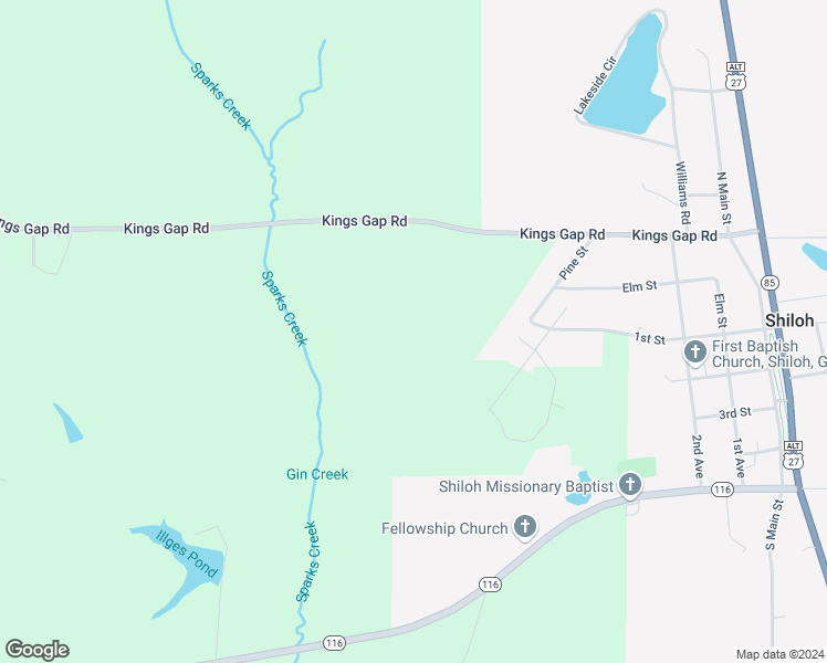 map of restaurants, bars, coffee shops, grocery stores, and more near in Shiloh