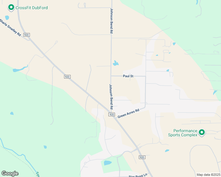 map of restaurants, bars, coffee shops, grocery stores, and more near 1988 Johnson Bend Road in Weatherford