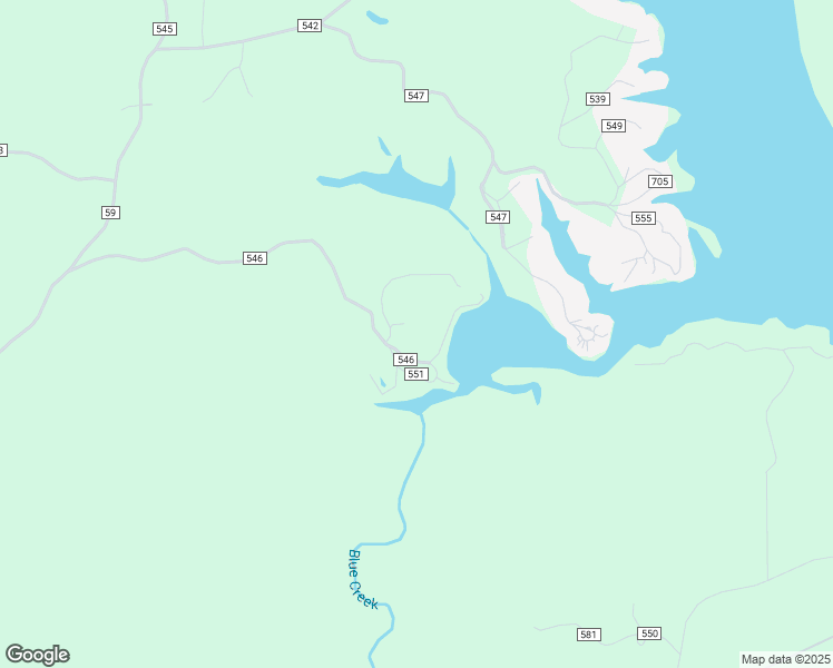 map of restaurants, bars, coffee shops, grocery stores, and more near 71 County Road 551 in Verbena