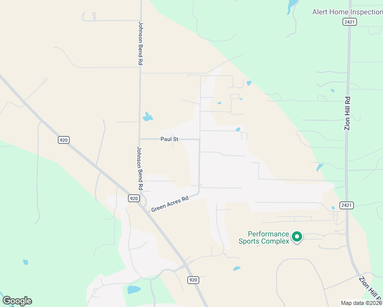 map of restaurants, bars, coffee shops, grocery stores, and more near 103 Paul Street in Weatherford