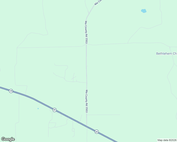 map of restaurants, bars, coffee shops, grocery stores, and more near 620 Ma County Road 3503 in Jefferson