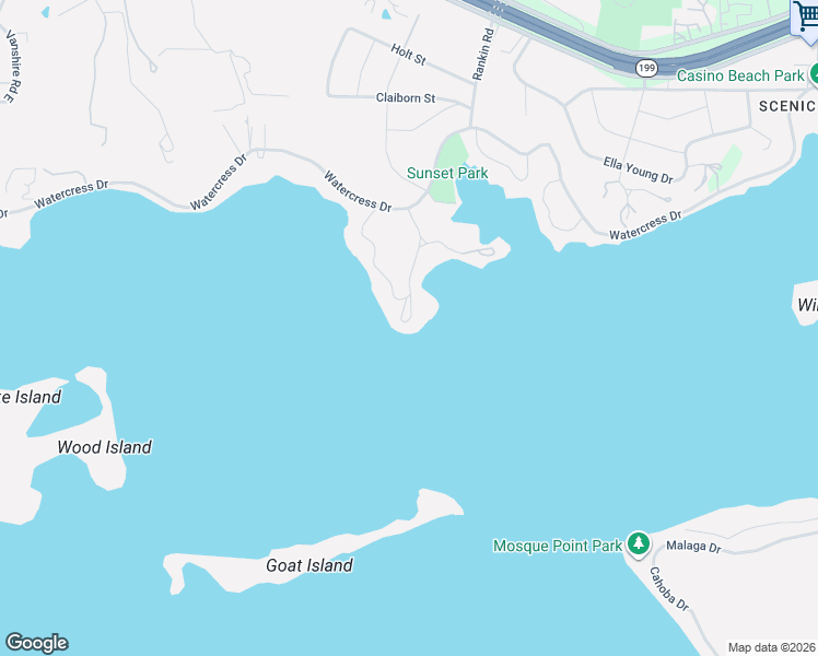 map of restaurants, bars, coffee shops, grocery stores, and more near 4005 Sunset Point Circle in Fort Worth