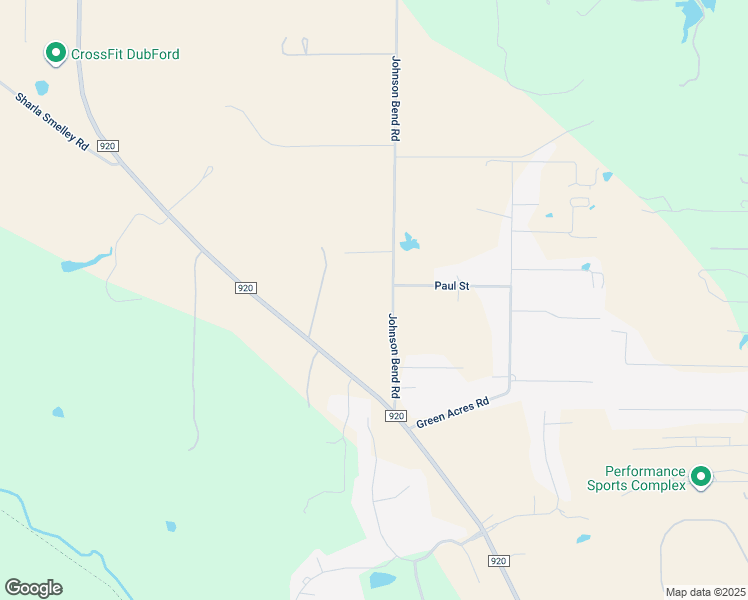 map of restaurants, bars, coffee shops, grocery stores, and more near 1988 Johnson Bend Rd in Weatherford