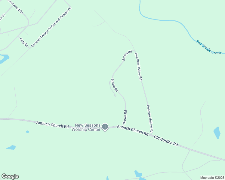 map of restaurants, bars, coffee shops, grocery stores, and more near 190 Brown Court in Dry Branch