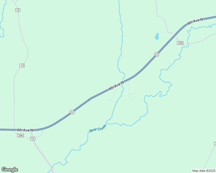 map of restaurants, bars, coffee shops, grocery stores, and more near 16205 Alabama 22 in Clanton