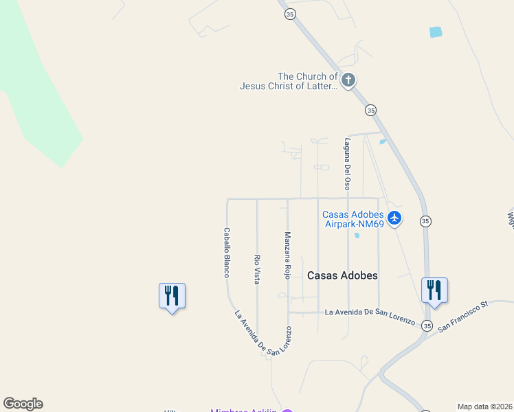 map of restaurants, bars, coffee shops, grocery stores, and more near 203 Rio Vista in Hanover