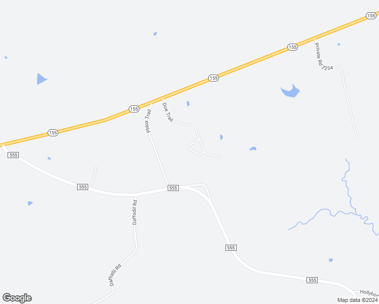 map of restaurants, bars, coffee shops, grocery stores, and more near 6008 Doe Trail in Gilmer