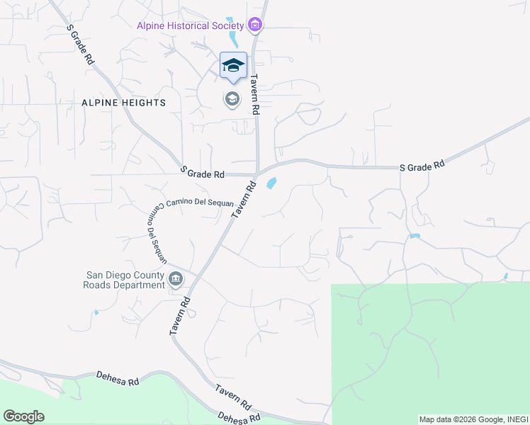 map of restaurants, bars, coffee shops, grocery stores, and more near 2668 Big Wagon Road in Alpine