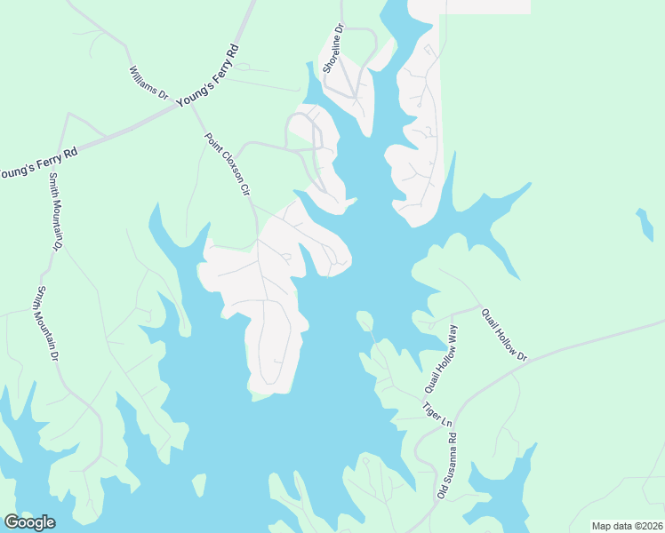 map of restaurants, bars, coffee shops, grocery stores, and more near 272-276 Tessie Drive in Jacksons' Gap