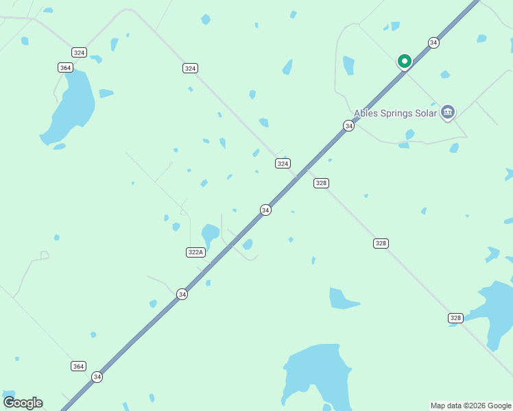 map of restaurants, bars, coffee shops, grocery stores, and more near 19761 Texas 34 in Terrell