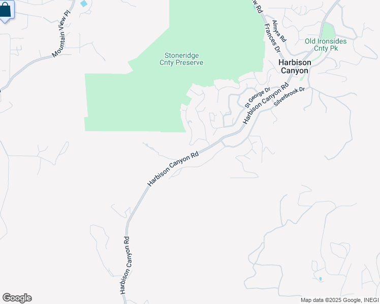 map of restaurants, bars, coffee shops, grocery stores, and more near 965 Harbison Canyon Road in El Cajon