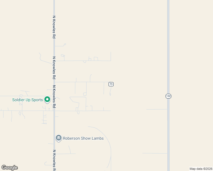 map of restaurants, bars, coffee shops, grocery stores, and more near 9920 North Ferrett Street in Hobbs