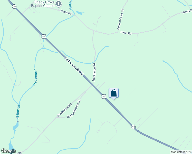 map of restaurants, bars, coffee shops, grocery stores, and more near 3741 Franklinton Road in Dry Branch