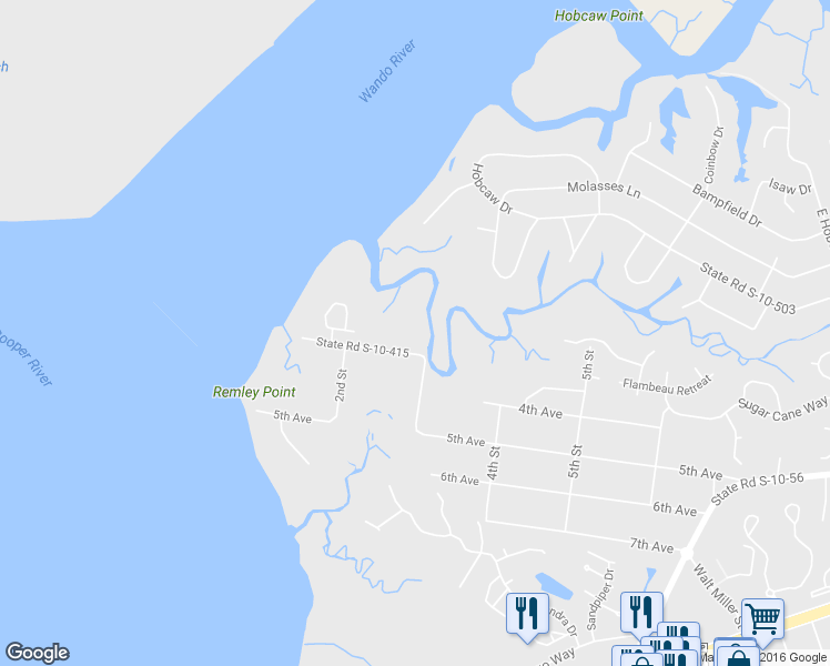 map of restaurants, bars, coffee shops, grocery stores, and more near 138 3rd Avenue in Mount Pleasant