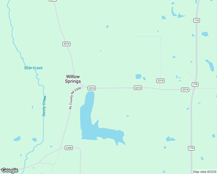 map of restaurants, bars, coffee shops, grocery stores, and more near Farm to Market 3274 in Emory