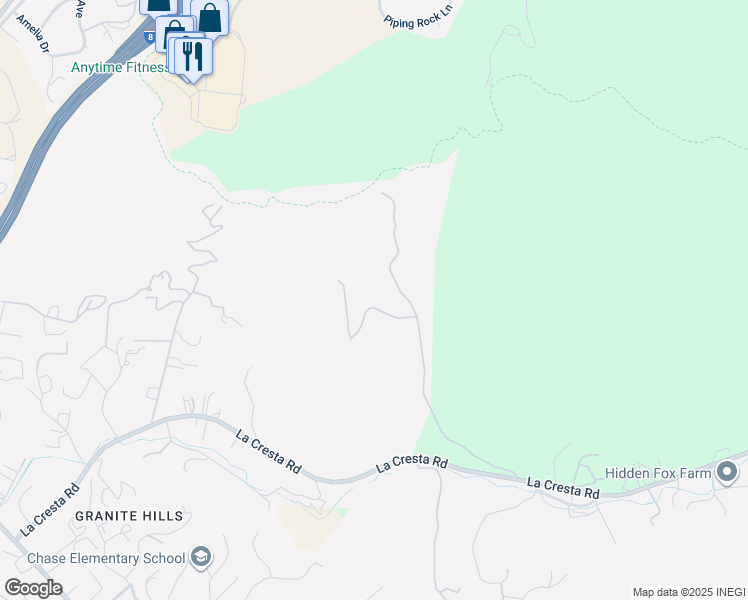 map of restaurants, bars, coffee shops, grocery stores, and more near 1649 Vista De Montemar in El Cajon