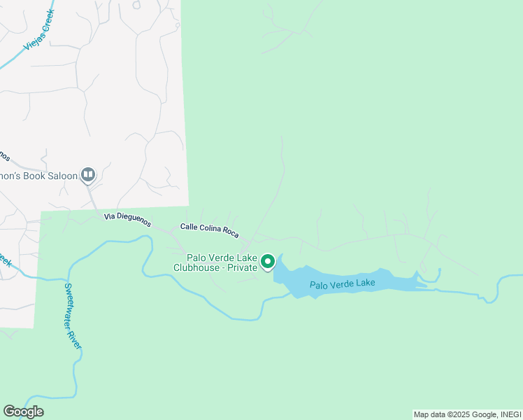 map of restaurants, bars, coffee shops, grocery stores, and more near 2865 Via Dieguenos in Alpine