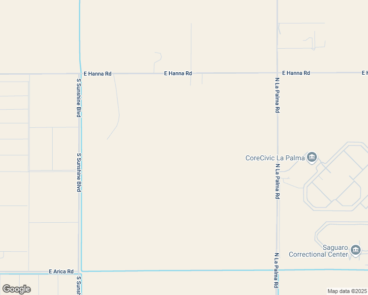map of restaurants, bars, coffee shops, grocery stores, and more near 1617 East Hanna Road in Eloy