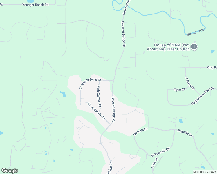 map of restaurants, bars, coffee shops, grocery stores, and more near 238 Covered Bridge Drive in Fort Worth