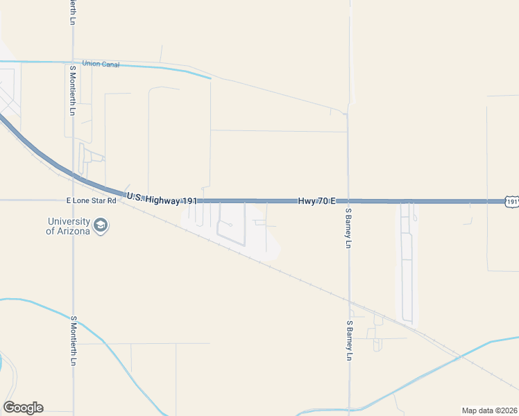 map of restaurants, bars, coffee shops, grocery stores, and more near 2524-2650 U.S. 191 in Safford