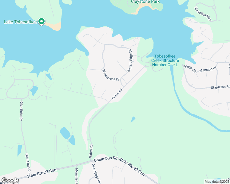 map of restaurants, bars, coffee shops, grocery stores, and more near 197 Gates Road in Lizella