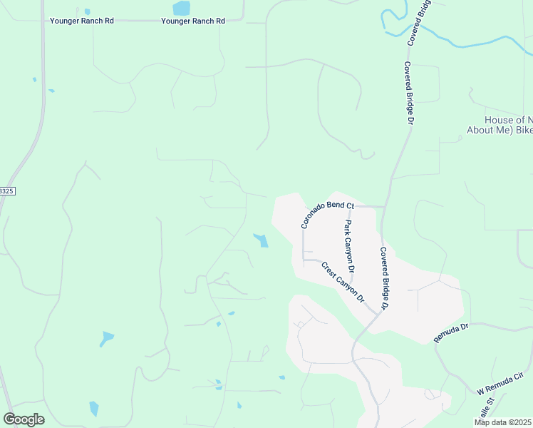 map of restaurants, bars, coffee shops, grocery stores, and more near 1024 Meadow Hill Road in Fort Worth