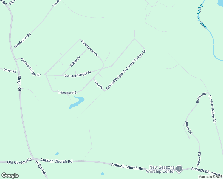 map of restaurants, bars, coffee shops, grocery stores, and more near 1715 General Twiggs Drive in Macon
