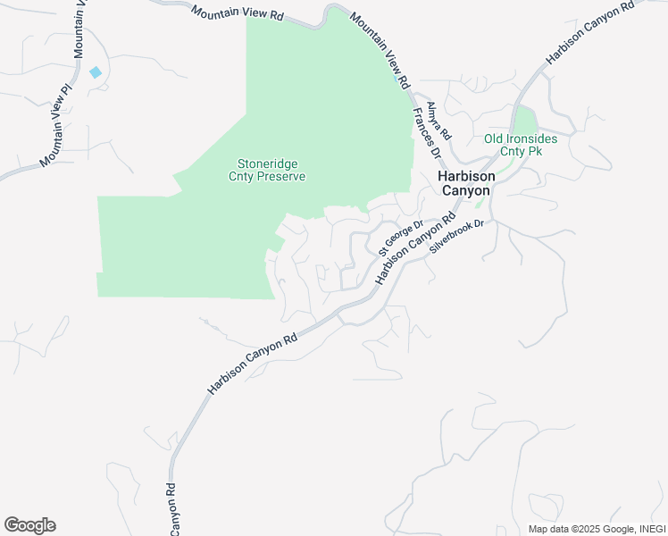 map of restaurants, bars, coffee shops, grocery stores, and more near 785 Lingel Drive in El Cajon