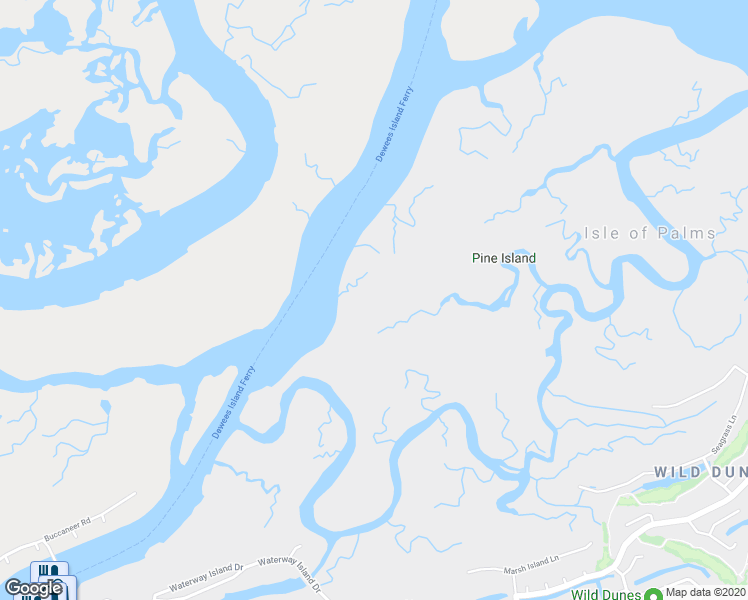 map of restaurants, bars, coffee shops, grocery stores, and more near in Isle of Palms