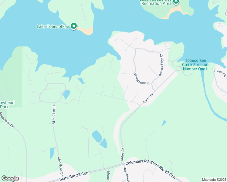 map of restaurants, bars, coffee shops, grocery stores, and more near 408 Lake Water Pointe in Lizella